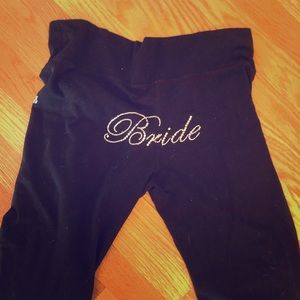 Bride yoga pants